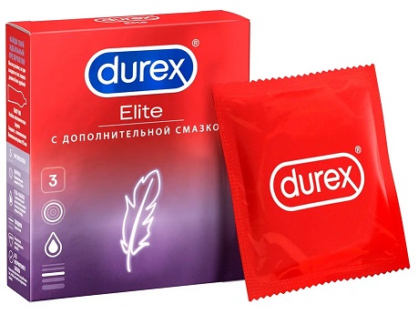 Durex (Дюрекс) презервативы Elite 3шт
