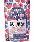 Orihiro (Орихиро) железо с витаминами, таблетки 120шт БАД, Орихиро