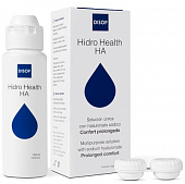 Раствор для ухода за мягкими контактными линзами Hidro Health HA с гиаулуронатом натрия, флакон 100 мл , 
