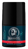 Borodatos (Бородатос) дезодорант-антиперспирант роликовый парфюмированный Перец и Ветивер, 50мл, Народные промыслы