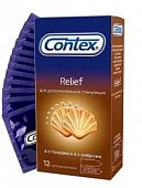 Contex (Контекс) презервативы Relief рельефные 12шт, Рекитт Бенкизер Хелскэр (Великобритания) Лимитед