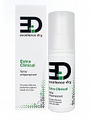 ED Excellence dry (Экселленс Драй) extra clinical спрей антиперспирант 50 мл, Арома Пром, ООО