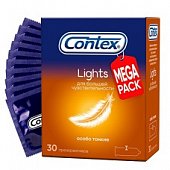 Contex (Контекс) презервативы Lights особо тонкие 30 шт, Рекитт Бенкизер Хелскэр Интернешнл Лтд.